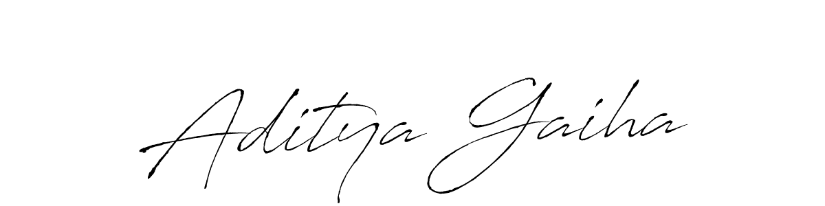 Also we have Aditya Gaiha name is the best signature style. Create professional handwritten signature collection using Antro_Vectra autograph style. Aditya Gaiha signature style 6 images and pictures png