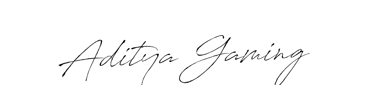 Use a signature maker to create a handwritten signature online. With this signature software, you can design (Antro_Vectra) your own signature for name Aditya Gaming. Aditya Gaming signature style 6 images and pictures png