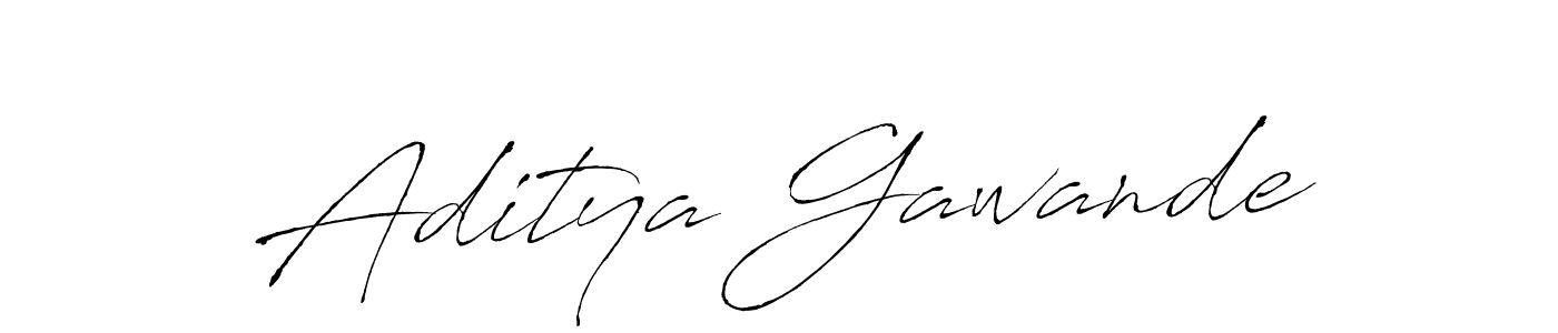 Create a beautiful signature design for name Aditya Gawande. With this signature (Antro_Vectra) fonts, you can make a handwritten signature for free. Aditya Gawande signature style 6 images and pictures png
