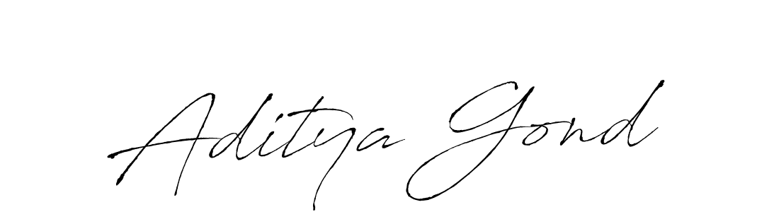 Make a beautiful signature design for name Aditya Gond. Use this online signature maker to create a handwritten signature for free. Aditya Gond signature style 6 images and pictures png