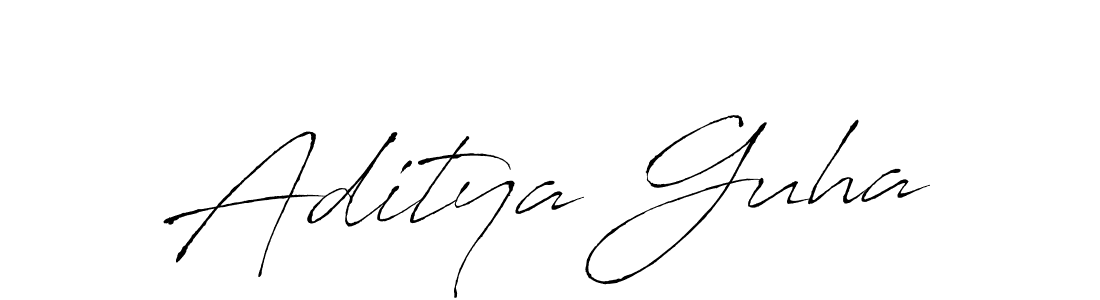 Aditya Guha stylish signature style. Best Handwritten Sign (Antro_Vectra) for my name. Handwritten Signature Collection Ideas for my name Aditya Guha. Aditya Guha signature style 6 images and pictures png