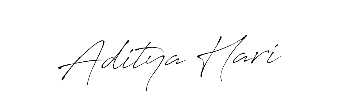 It looks lik you need a new signature style for name Aditya Hari. Design unique handwritten (Antro_Vectra) signature with our free signature maker in just a few clicks. Aditya Hari signature style 6 images and pictures png