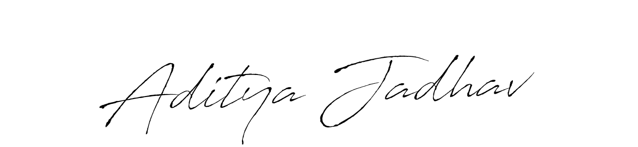 The best way (Antro_Vectra) to make a short signature is to pick only two or three words in your name. The name Aditya Jadhav include a total of six letters. For converting this name. Aditya Jadhav signature style 6 images and pictures png