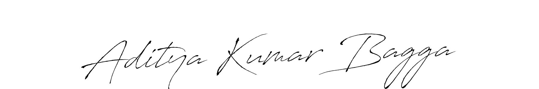 How to make Aditya Kumar Bagga signature? Antro_Vectra is a professional autograph style. Create handwritten signature for Aditya Kumar Bagga name. Aditya Kumar Bagga signature style 6 images and pictures png