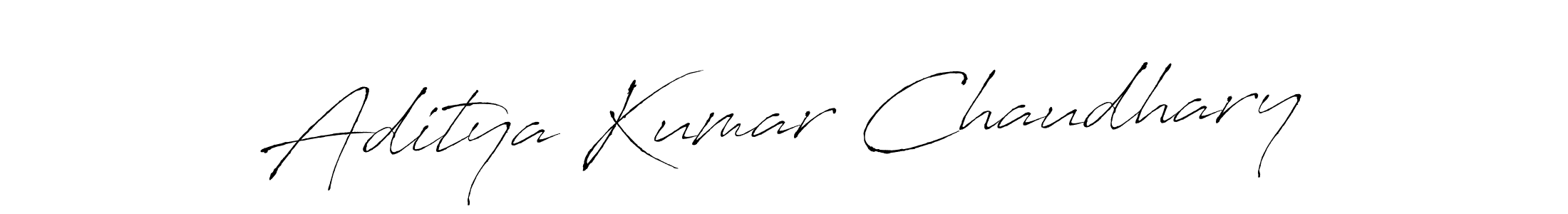 Design your own signature with our free online signature maker. With this signature software, you can create a handwritten (Antro_Vectra) signature for name Aditya Kumar Chaudhary. Aditya Kumar Chaudhary signature style 6 images and pictures png