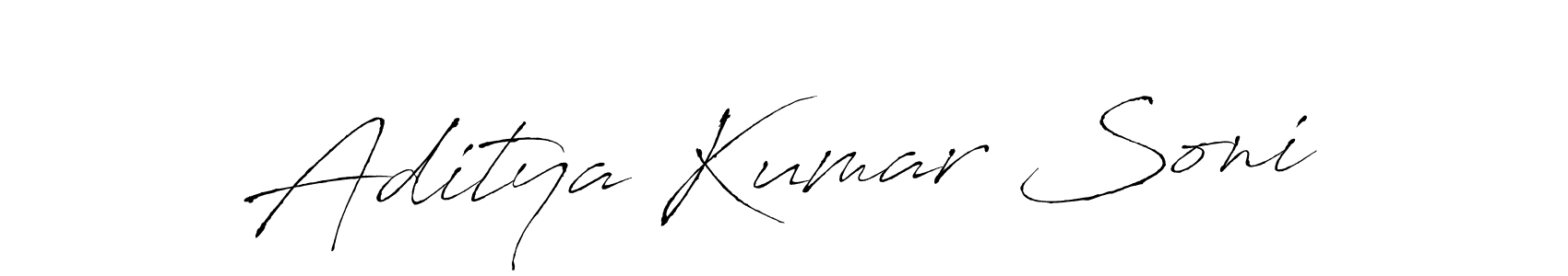 Make a beautiful signature design for name Aditya Kumar Soni. Use this online signature maker to create a handwritten signature for free. Aditya Kumar Soni signature style 6 images and pictures png