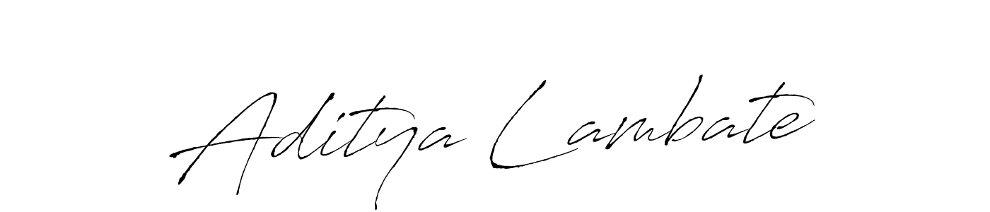 The best way (Antro_Vectra) to make a short signature is to pick only two or three words in your name. The name Aditya Lambate include a total of six letters. For converting this name. Aditya Lambate signature style 6 images and pictures png
