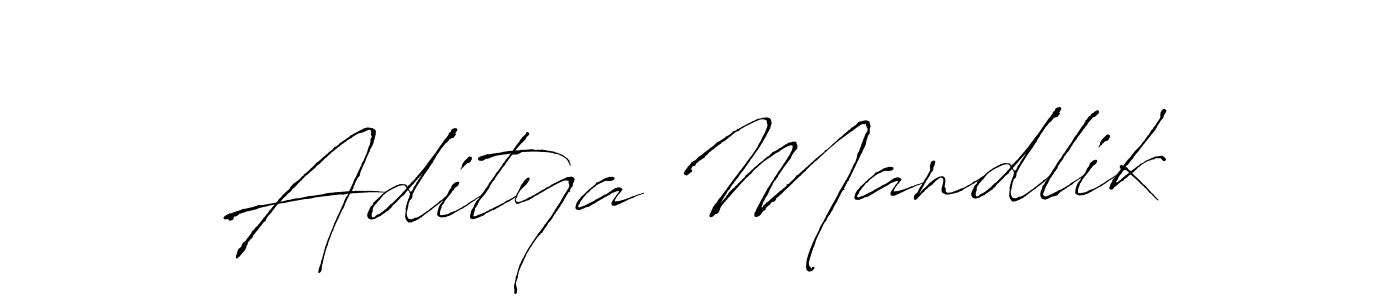 Antro_Vectra is a professional signature style that is perfect for those who want to add a touch of class to their signature. It is also a great choice for those who want to make their signature more unique. Get Aditya Mandlik name to fancy signature for free. Aditya Mandlik signature style 6 images and pictures png