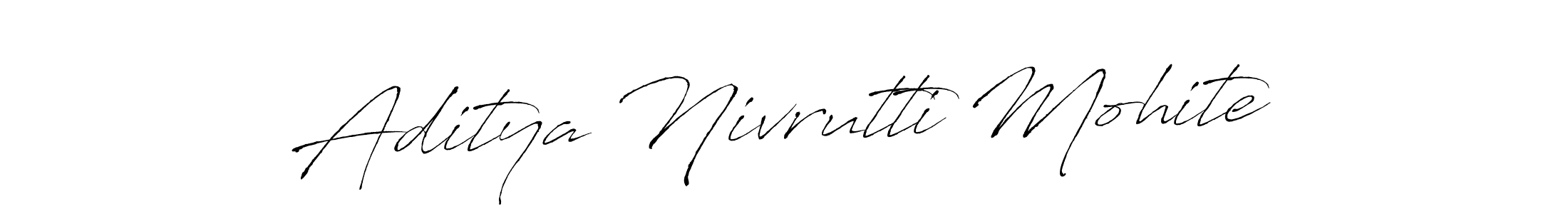 Make a beautiful signature design for name Aditya Nivrutti Mohite. Use this online signature maker to create a handwritten signature for free. Aditya Nivrutti Mohite signature style 6 images and pictures png