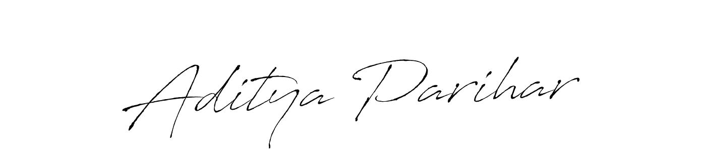 The best way (Antro_Vectra) to make a short signature is to pick only two or three words in your name. The name Aditya Parihar include a total of six letters. For converting this name. Aditya Parihar signature style 6 images and pictures png