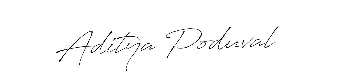 This is the best signature style for the Aditya Poduval name. Also you like these signature font (Antro_Vectra). Mix name signature. Aditya Poduval signature style 6 images and pictures png
