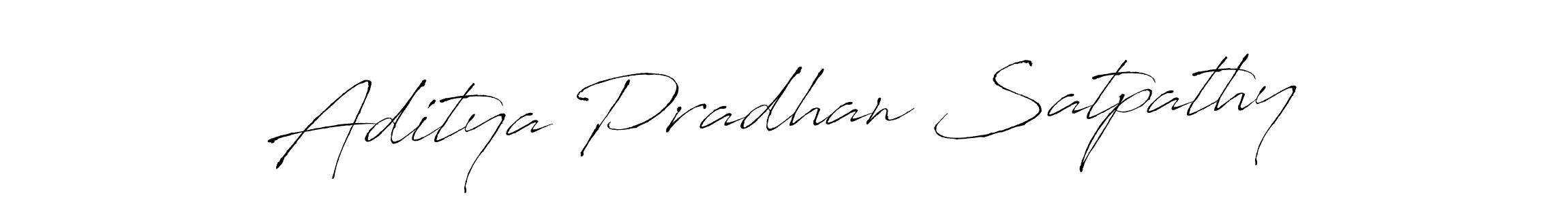Make a beautiful signature design for name Aditya Pradhan Satpathy. With this signature (Antro_Vectra) style, you can create a handwritten signature for free. Aditya Pradhan Satpathy signature style 6 images and pictures png