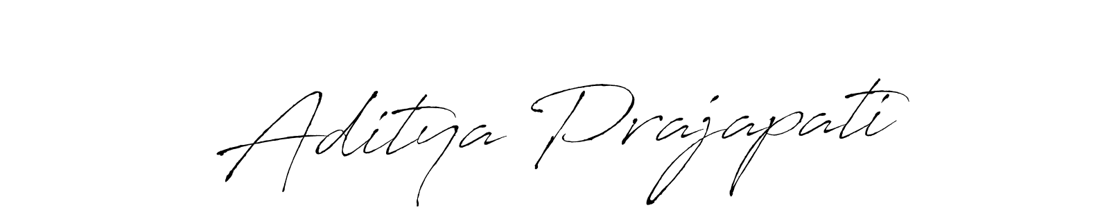 It looks lik you need a new signature style for name Aditya Prajapati. Design unique handwritten (Antro_Vectra) signature with our free signature maker in just a few clicks. Aditya Prajapati signature style 6 images and pictures png