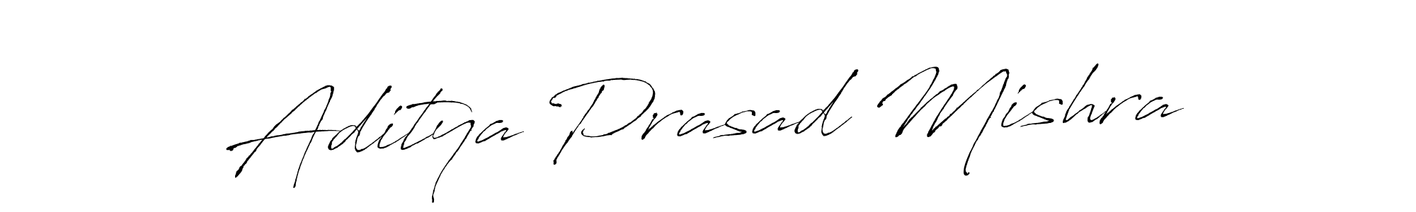 Aditya Prasad Mishra stylish signature style. Best Handwritten Sign (Antro_Vectra) for my name. Handwritten Signature Collection Ideas for my name Aditya Prasad Mishra. Aditya Prasad Mishra signature style 6 images and pictures png