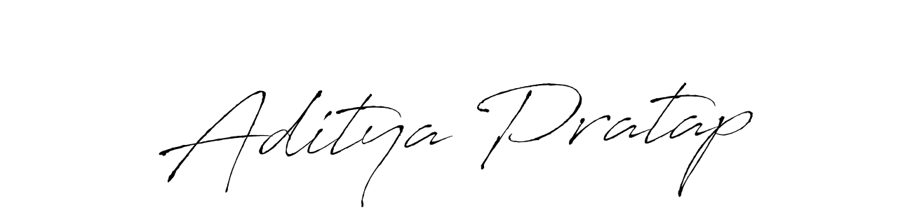 How to make Aditya Pratap name signature. Use Antro_Vectra style for creating short signs online. This is the latest handwritten sign. Aditya Pratap signature style 6 images and pictures png