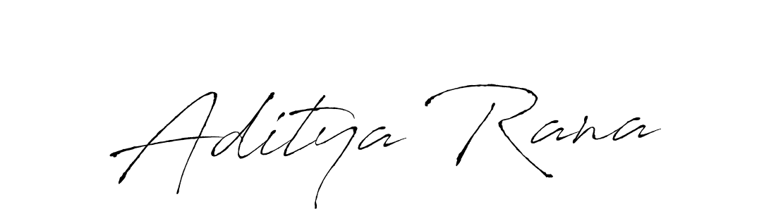 Create a beautiful signature design for name Aditya Rana. With this signature (Antro_Vectra) fonts, you can make a handwritten signature for free. Aditya Rana signature style 6 images and pictures png