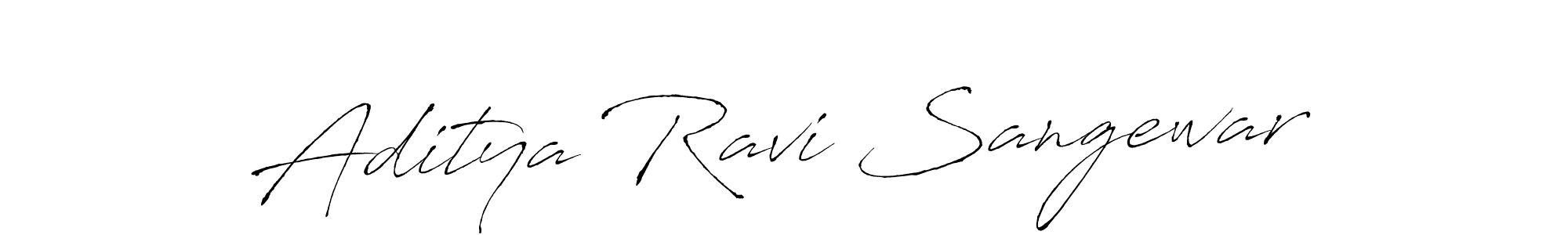 Aditya Ravi Sangewar stylish signature style. Best Handwritten Sign (Antro_Vectra) for my name. Handwritten Signature Collection Ideas for my name Aditya Ravi Sangewar. Aditya Ravi Sangewar signature style 6 images and pictures png