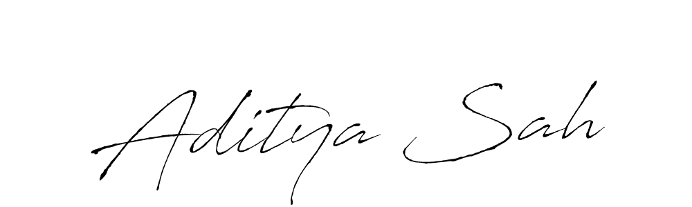 Also You can easily find your signature by using the search form. We will create Aditya Sah name handwritten signature images for you free of cost using Antro_Vectra sign style. Aditya Sah signature style 6 images and pictures png