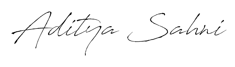 How to make Aditya Sahni signature? Antro_Vectra is a professional autograph style. Create handwritten signature for Aditya Sahni name. Aditya Sahni signature style 6 images and pictures png