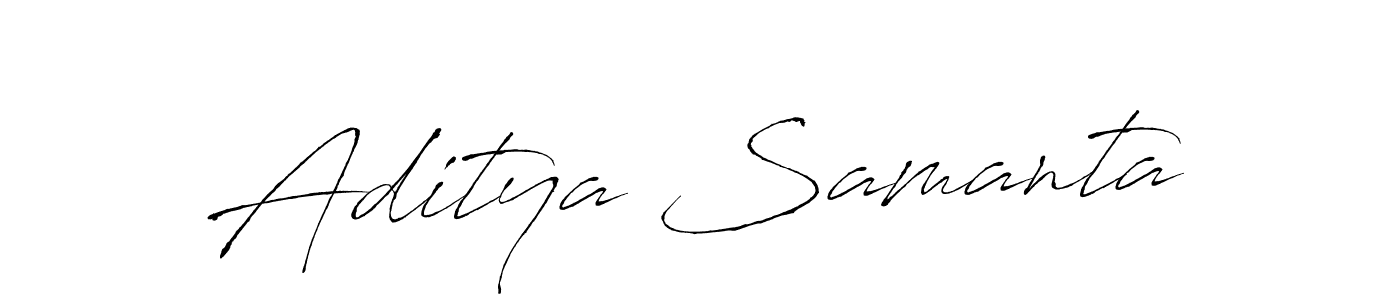 Design your own signature with our free online signature maker. With this signature software, you can create a handwritten (Antro_Vectra) signature for name Aditya Samanta. Aditya Samanta signature style 6 images and pictures png