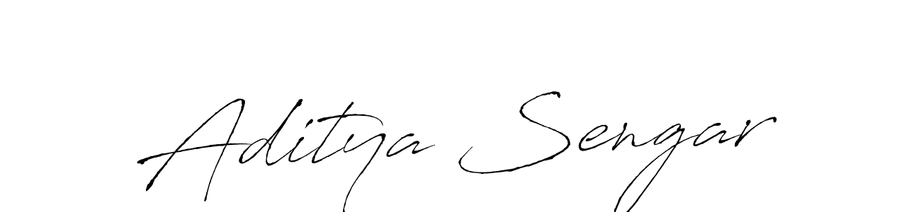 Also You can easily find your signature by using the search form. We will create Aditya Sengar name handwritten signature images for you free of cost using Antro_Vectra sign style. Aditya Sengar signature style 6 images and pictures png