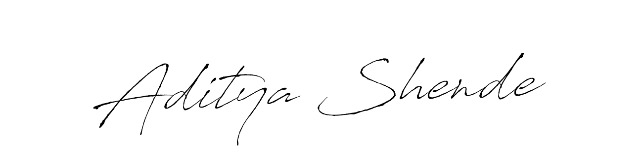 Also You can easily find your signature by using the search form. We will create Aditya Shende name handwritten signature images for you free of cost using Antro_Vectra sign style. Aditya Shende signature style 6 images and pictures png