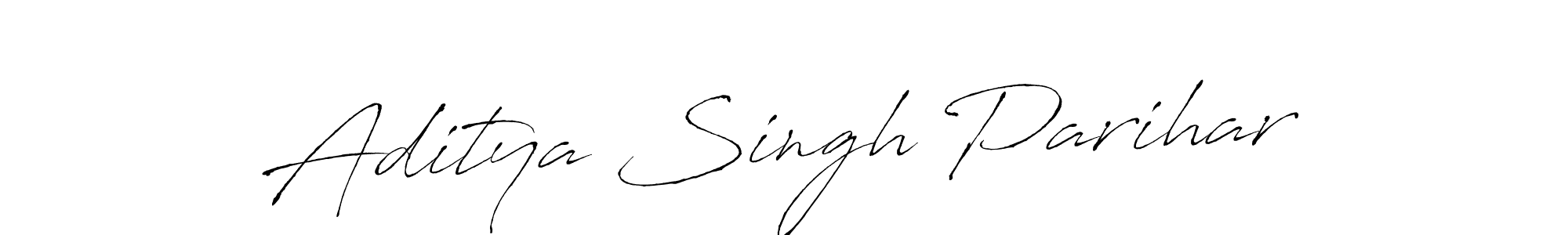 Create a beautiful signature design for name Aditya Singh Parihar. With this signature (Antro_Vectra) fonts, you can make a handwritten signature for free. Aditya Singh Parihar signature style 6 images and pictures png