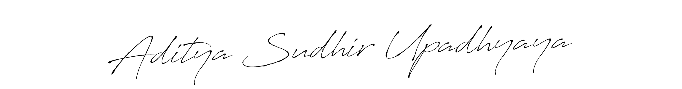 Design your own signature with our free online signature maker. With this signature software, you can create a handwritten (Antro_Vectra) signature for name Aditya Sudhir Upadhyaya. Aditya Sudhir Upadhyaya signature style 6 images and pictures png