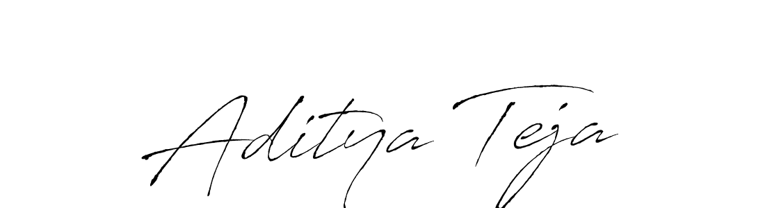 Antro_Vectra is a professional signature style that is perfect for those who want to add a touch of class to their signature. It is also a great choice for those who want to make their signature more unique. Get Aditya Teja name to fancy signature for free. Aditya Teja signature style 6 images and pictures png