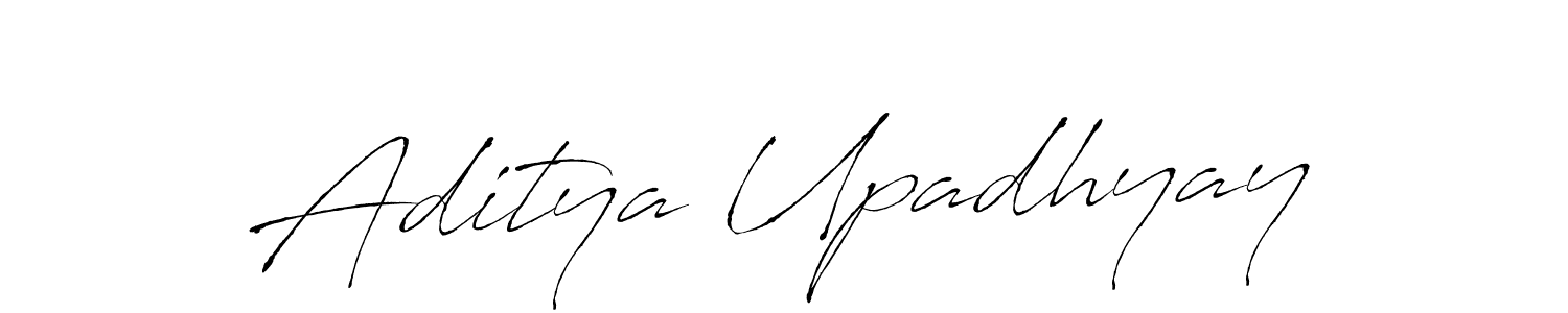 Aditya Upadhyay stylish signature style. Best Handwritten Sign (Antro_Vectra) for my name. Handwritten Signature Collection Ideas for my name Aditya Upadhyay. Aditya Upadhyay signature style 6 images and pictures png