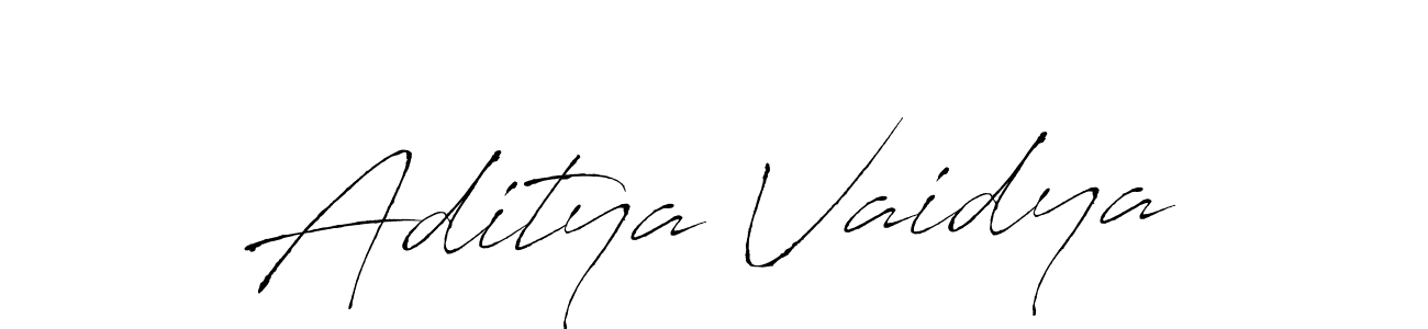 Also we have Aditya Vaidya name is the best signature style. Create professional handwritten signature collection using Antro_Vectra autograph style. Aditya Vaidya signature style 6 images and pictures png