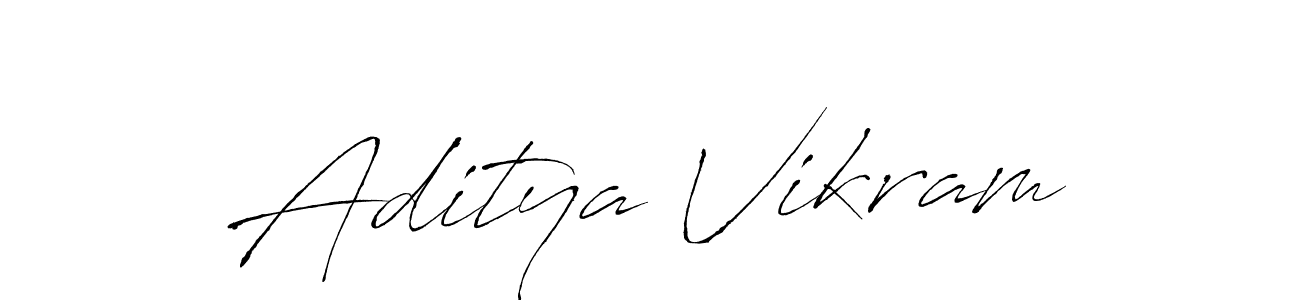 Use a signature maker to create a handwritten signature online. With this signature software, you can design (Antro_Vectra) your own signature for name Aditya Vikram. Aditya Vikram signature style 6 images and pictures png