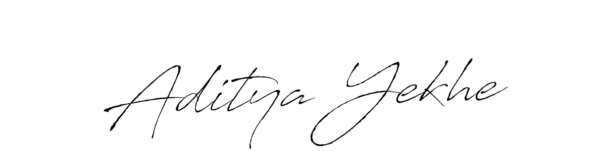 Antro_Vectra is a professional signature style that is perfect for those who want to add a touch of class to their signature. It is also a great choice for those who want to make their signature more unique. Get Aditya Yekhe name to fancy signature for free. Aditya Yekhe signature style 6 images and pictures png
