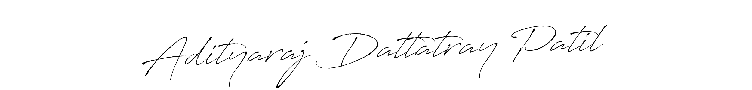 Also we have Adityaraj Dattatray Patil name is the best signature style. Create professional handwritten signature collection using Antro_Vectra autograph style. Adityaraj Dattatray Patil signature style 6 images and pictures png