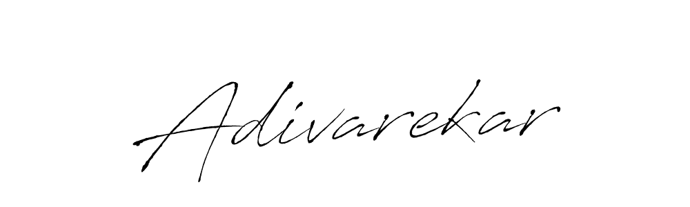 Adivarekar stylish signature style. Best Handwritten Sign (Antro_Vectra) for my name. Handwritten Signature Collection Ideas for my name Adivarekar. Adivarekar signature style 6 images and pictures png