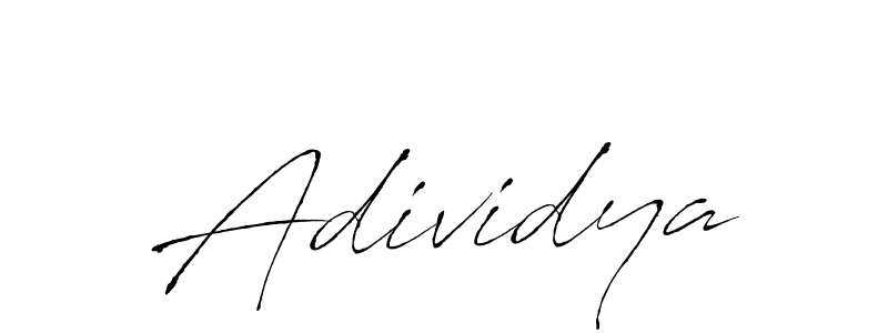 Also we have Adividya name is the best signature style. Create professional handwritten signature collection using Antro_Vectra autograph style. Adividya signature style 6 images and pictures png