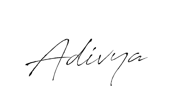 The best way (Antro_Vectra) to make a short signature is to pick only two or three words in your name. The name Adivya include a total of six letters. For converting this name. Adivya signature style 6 images and pictures png