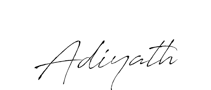 Make a beautiful signature design for name Adiyath. With this signature (Antro_Vectra) style, you can create a handwritten signature for free. Adiyath signature style 6 images and pictures png