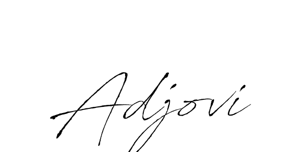 Make a beautiful signature design for name Adjovi. Use this online signature maker to create a handwritten signature for free. Adjovi signature style 6 images and pictures png