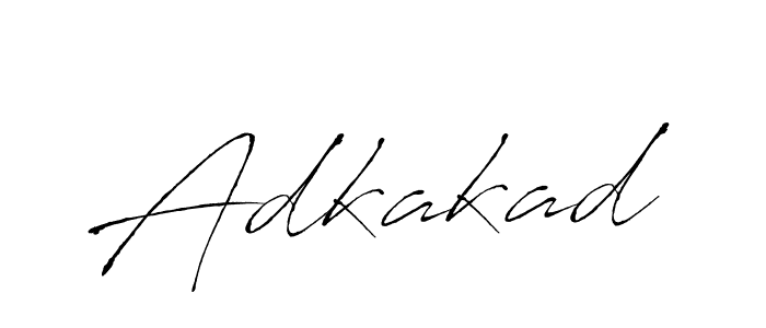 Make a beautiful signature design for name Adkakad. Use this online signature maker to create a handwritten signature for free. Adkakad signature style 6 images and pictures png