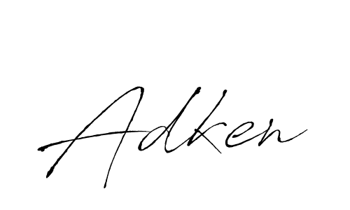 Also You can easily find your signature by using the search form. We will create Adken name handwritten signature images for you free of cost using Antro_Vectra sign style. Adken signature style 6 images and pictures png