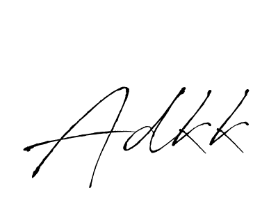 How to make Adkk signature? Antro_Vectra is a professional autograph style. Create handwritten signature for Adkk name. Adkk signature style 6 images and pictures png