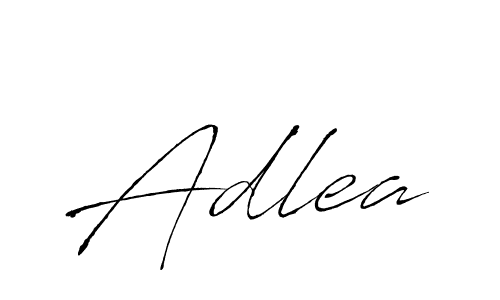 Make a beautiful signature design for name Adlea. With this signature (Antro_Vectra) style, you can create a handwritten signature for free. Adlea signature style 6 images and pictures png