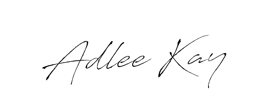 Design your own signature with our free online signature maker. With this signature software, you can create a handwritten (Antro_Vectra) signature for name Adlee Kay. Adlee Kay signature style 6 images and pictures png