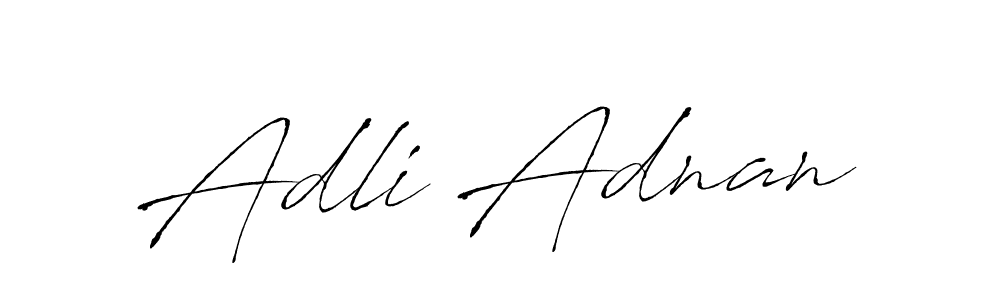 Also we have Adli Adnan name is the best signature style. Create professional handwritten signature collection using Antro_Vectra autograph style. Adli Adnan signature style 6 images and pictures png