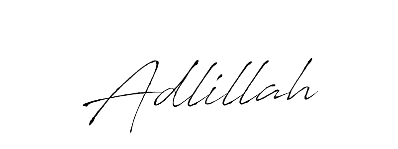 How to make Adlillah signature? Antro_Vectra is a professional autograph style. Create handwritten signature for Adlillah name. Adlillah signature style 6 images and pictures png