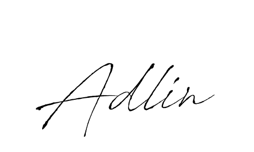 How to make Adlin signature? Antro_Vectra is a professional autograph style. Create handwritten signature for Adlin name. Adlin signature style 6 images and pictures png