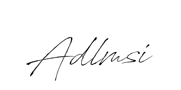 This is the best signature style for the Adlmsi name. Also you like these signature font (Antro_Vectra). Mix name signature. Adlmsi signature style 6 images and pictures png