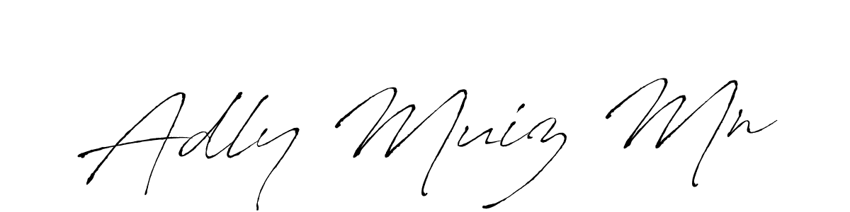 You should practise on your own different ways (Antro_Vectra) to write your name (Adly Muiz Mn) in signature. don't let someone else do it for you. Adly Muiz Mn signature style 6 images and pictures png