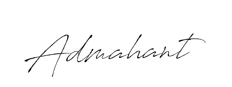 Here are the top 10 professional signature styles for the name Admahant. These are the best autograph styles you can use for your name. Admahant signature style 6 images and pictures png